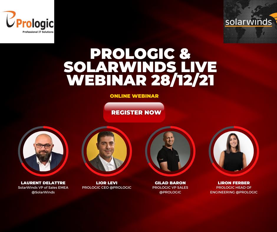 Prologic & SolarWinds Webinar 2021